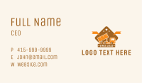 Construction Dump Truck Transport  Business Card Image Preview