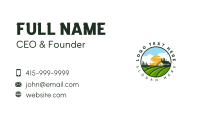 House Farm Gardening Business Card Design