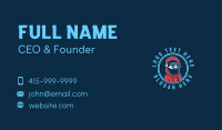 Cool Hoodie Gamer Guy Business Card Design