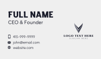 Corporate Business Letter V Business Card Image Preview