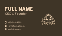 Regal Shield Monarchy Business Card Image Preview