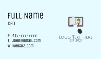 Online Learning Ebook Business Card Image Preview