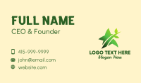 Vegan Star Restaurant  Business Card Image Preview