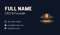 Premium Luxury Ornament Business Card Image Preview