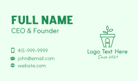 Herbal Plant Medicine  Business Card Preview