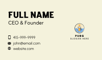 Beach Summer Beer Business Card Image Preview