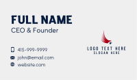 National American Eagle Business Card Image Preview
