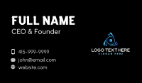 Cyber Technology Innovation Business Card Image Preview