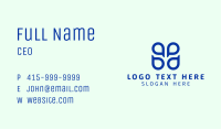 Blue ABPD Monogram  Business Card Image Preview