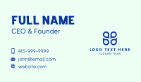 Blue ABPD Monogram  Business Card Image Preview