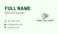 Accounting Money Currency Business Card Design