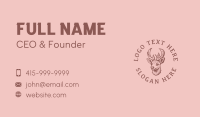 Wildlife Deer Conservation Business Card Preview