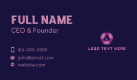 Cyber Digital Technology Business Card Design