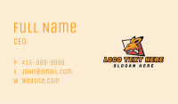 Wild Fox Gaming Clan Business Card Image Preview