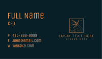 Tropical Ocean Wave Business Card Image Preview