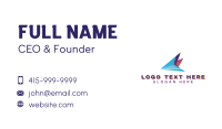 Plane Shipping Delivery Business Card Image Preview