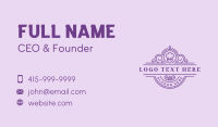 Fancy Chef Toque Dining Business Card Design