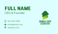 Green Home Paints Business Card Design