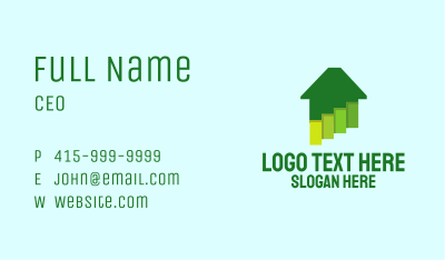 Green Home Paints Business Card