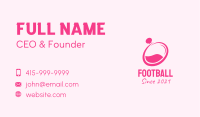 Pink Perfume Bottle Business Card Image Preview