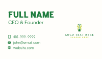 Leaf Vine Shovel Landscaping Business Card Preview