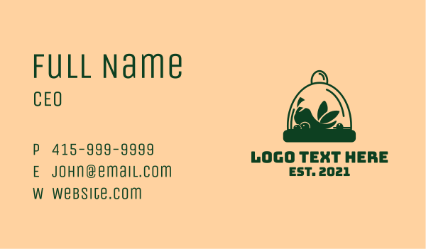 Chili Herbs Ingredients Business Card Design Image Preview