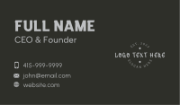 Diamond Graffiti Wordmark Business Card Image Preview