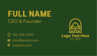 Islamic Mosque Structure Business Card Image Preview