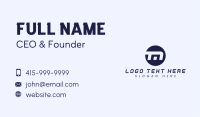 Tech Business Letter M Business Card Design