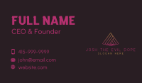 Creative Pyramid Studio Business Card Image Preview