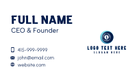 Ai Tech Cybersecurity Business Card Design