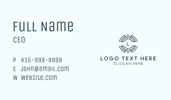 Professional Brand Studio Business Card Design Image Preview