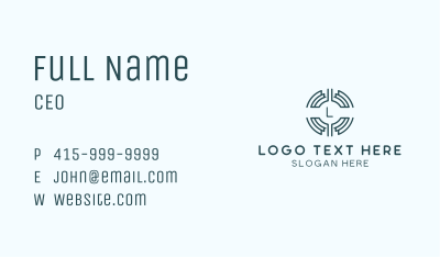 Professional Brand Studio Business Card Image Preview