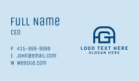 A & G Monogram  Business Card Image Preview