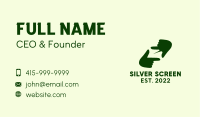 Green Leaf Gardening  Business Card Image Preview