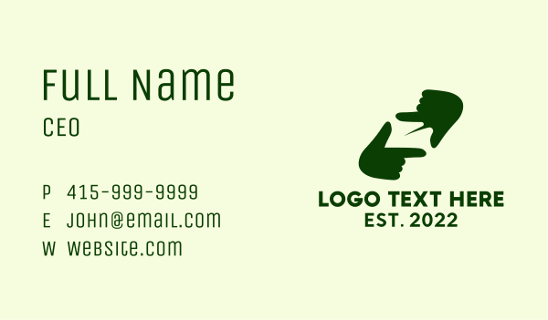 Green Leaf Gardening  Business Card Design Image Preview