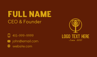 Malt Kombucha Drink Business Card Image Preview