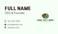 Eco Horse Earth Business Card Design