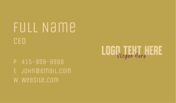  Business Startup Firm Wordmark  Business Card Design Image Preview