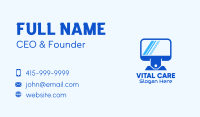 Computer Price Tag Business Card Design