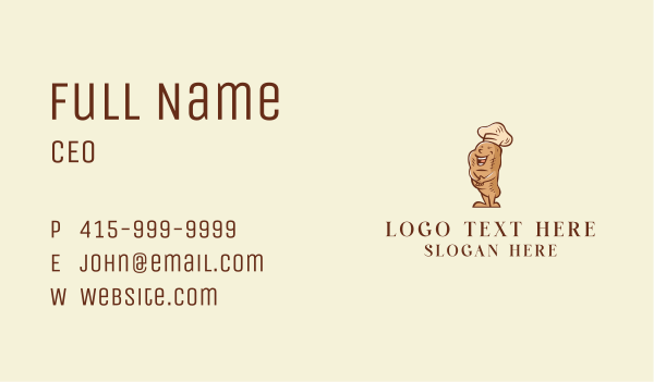 Happy Bread Bakery  Business Card Design Image Preview