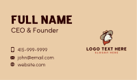 Dog Sheriff Mascot  Business Card Image Preview