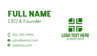 Medical Green Cross Business Card Image Preview