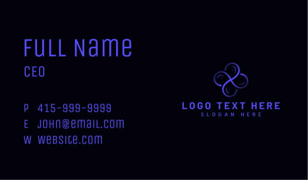 Tech Multimedia Marketing Business Card Design Image Preview