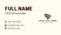 South Carolina French Dip Sandwich Business Card Design