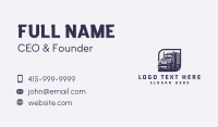Vintage Shipping Truck Business Card Image Preview
