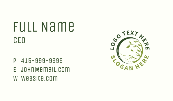Eco Agriculture Farming Business Card Design Image Preview