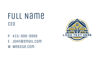 House Hammer Carpentry  Business Card Image Preview