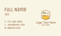 Natural Kombucha Jar Business Card Image Preview