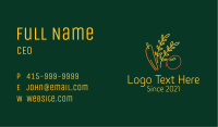 Organic Vegetable Harvest Business Card Image Preview